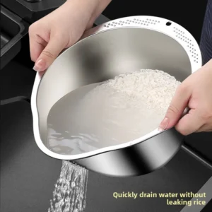 Stainless Steel Rice Strainer